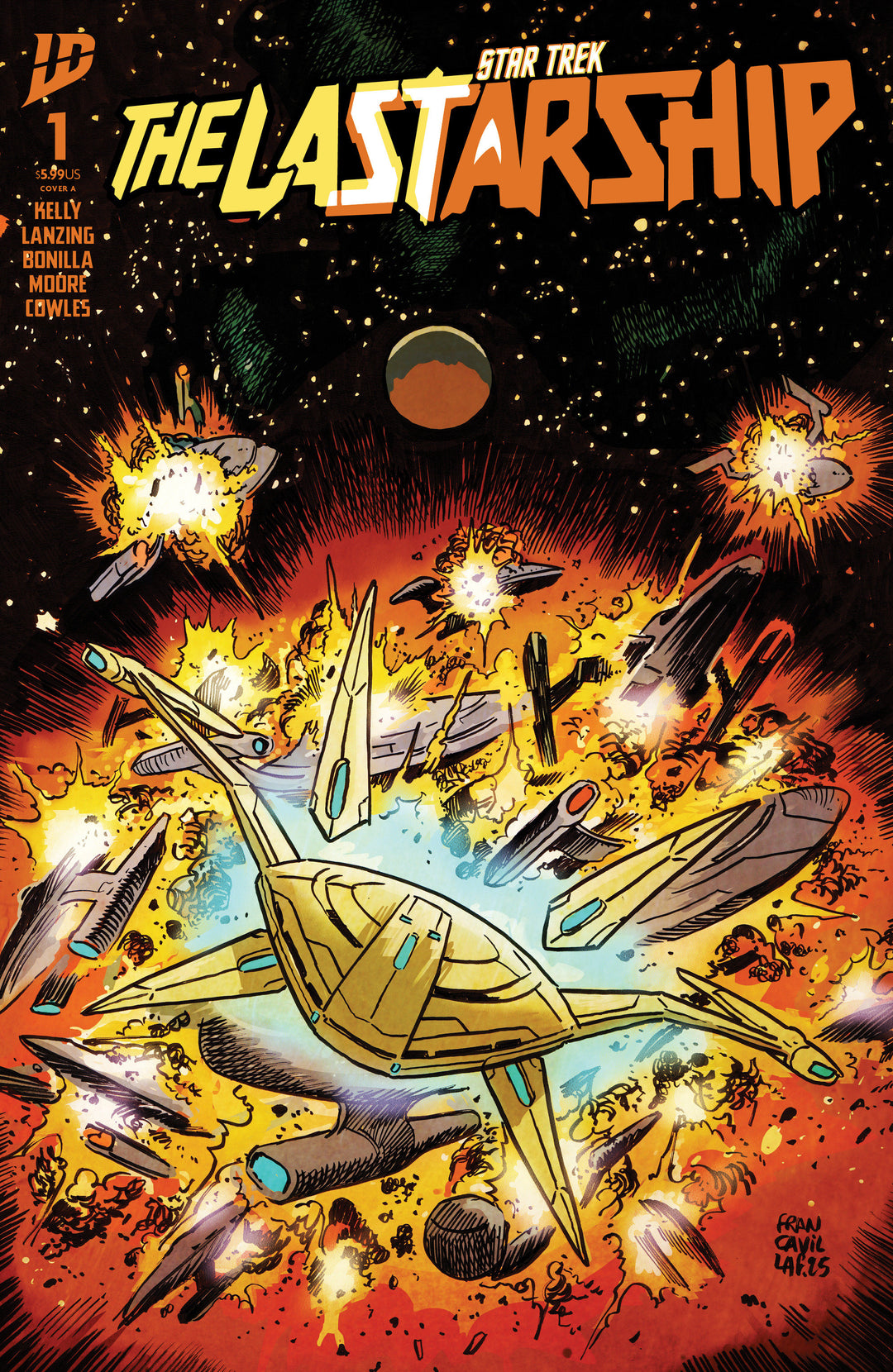 Star Trek The Last Starship #1 Cover A (Francavilla)
