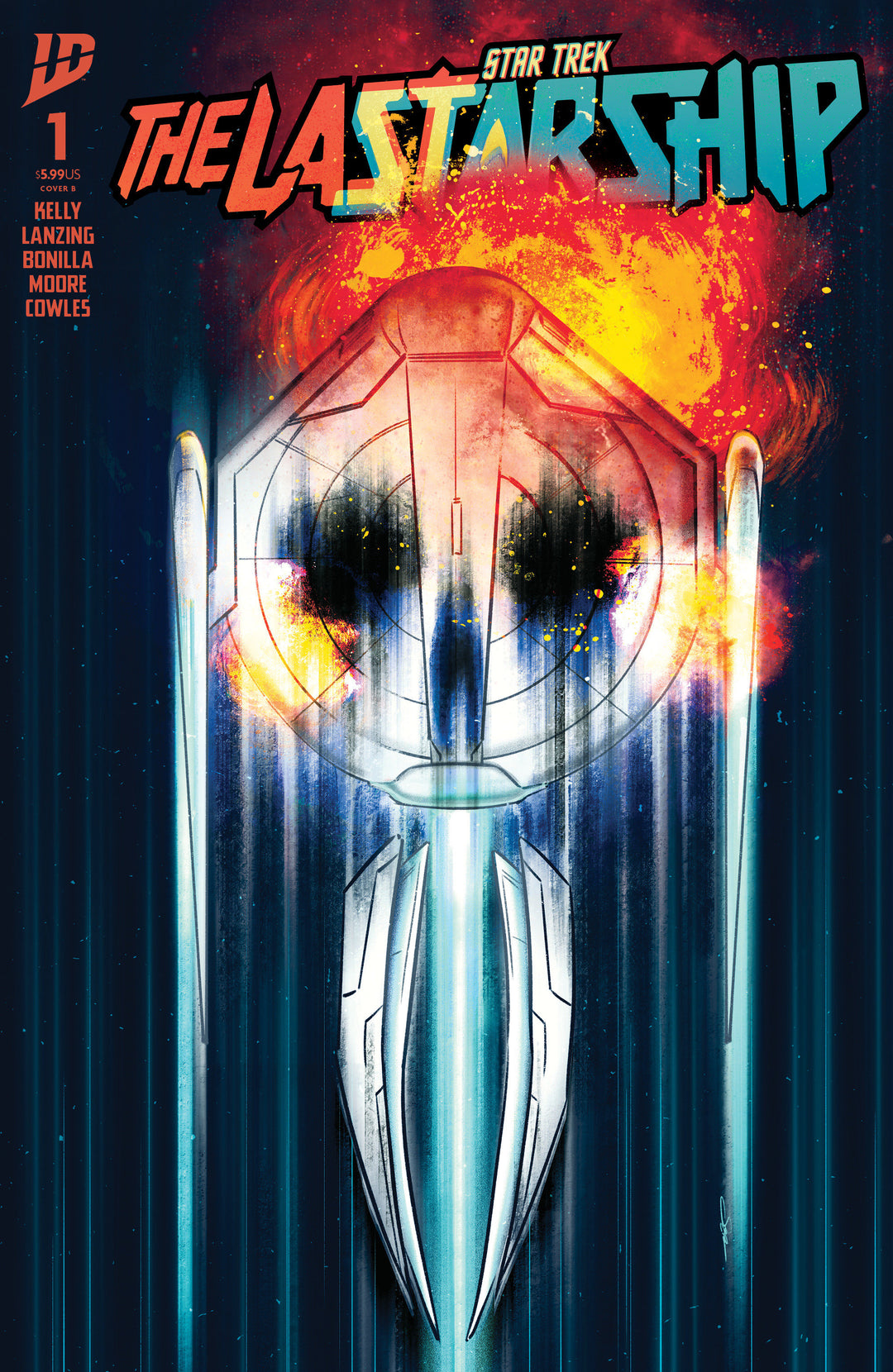 Star Trek The Last Starship #1 Variant B (Patridge)