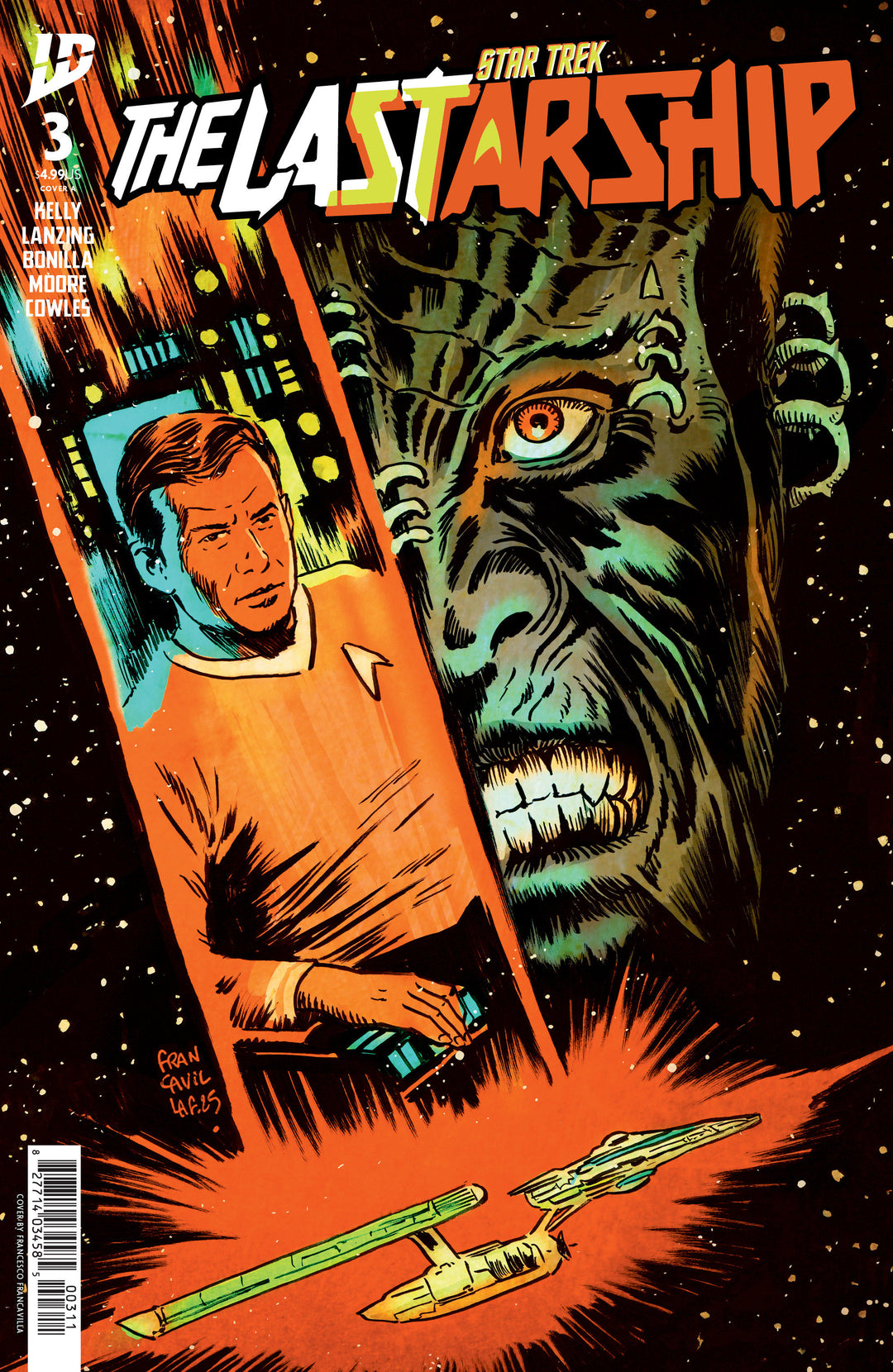 Star Trek The Last Starship #3 Cover A (Francavilla)