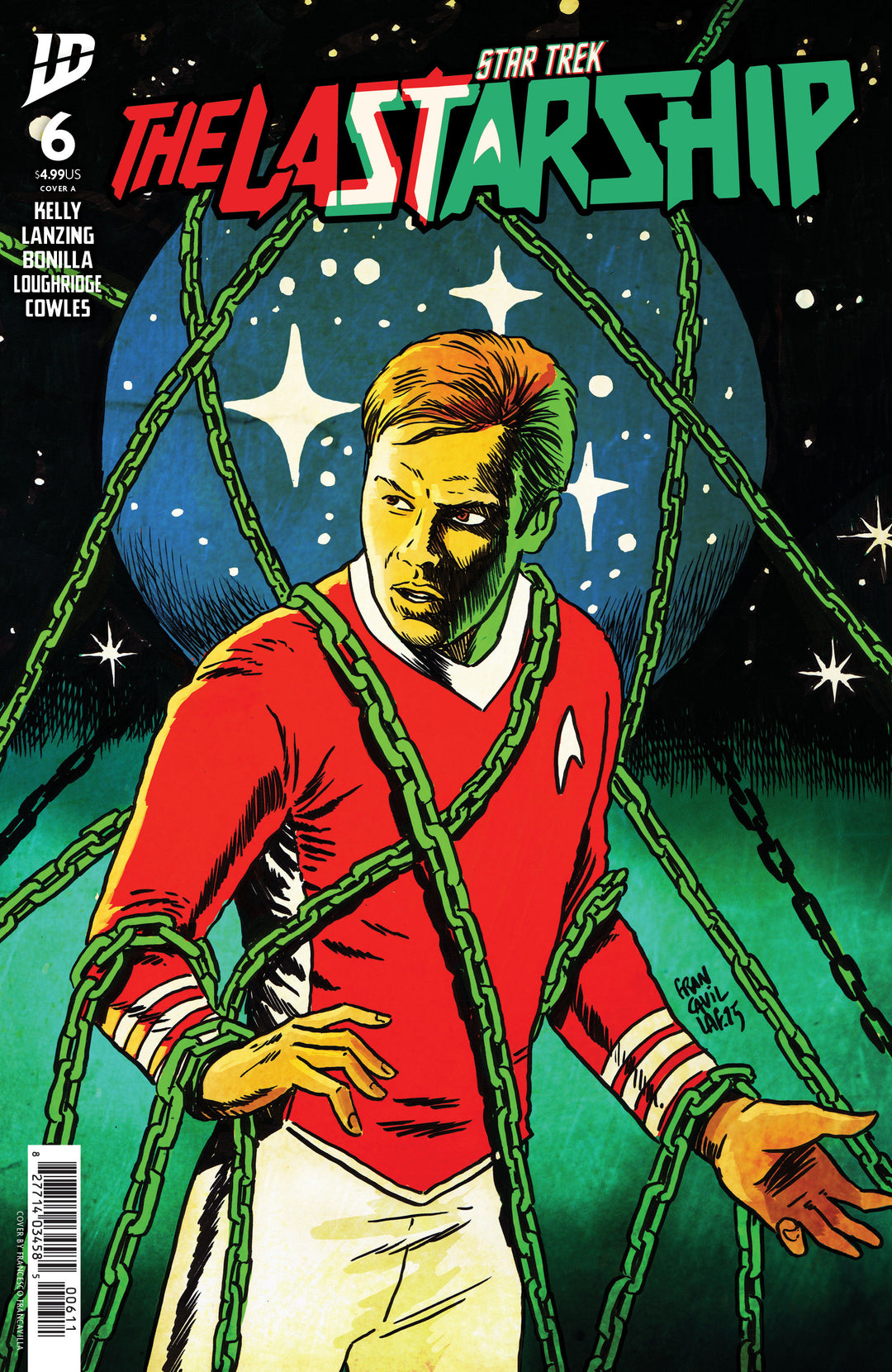 Star Trek The Last Starship #6 Cover A (Francavilla)