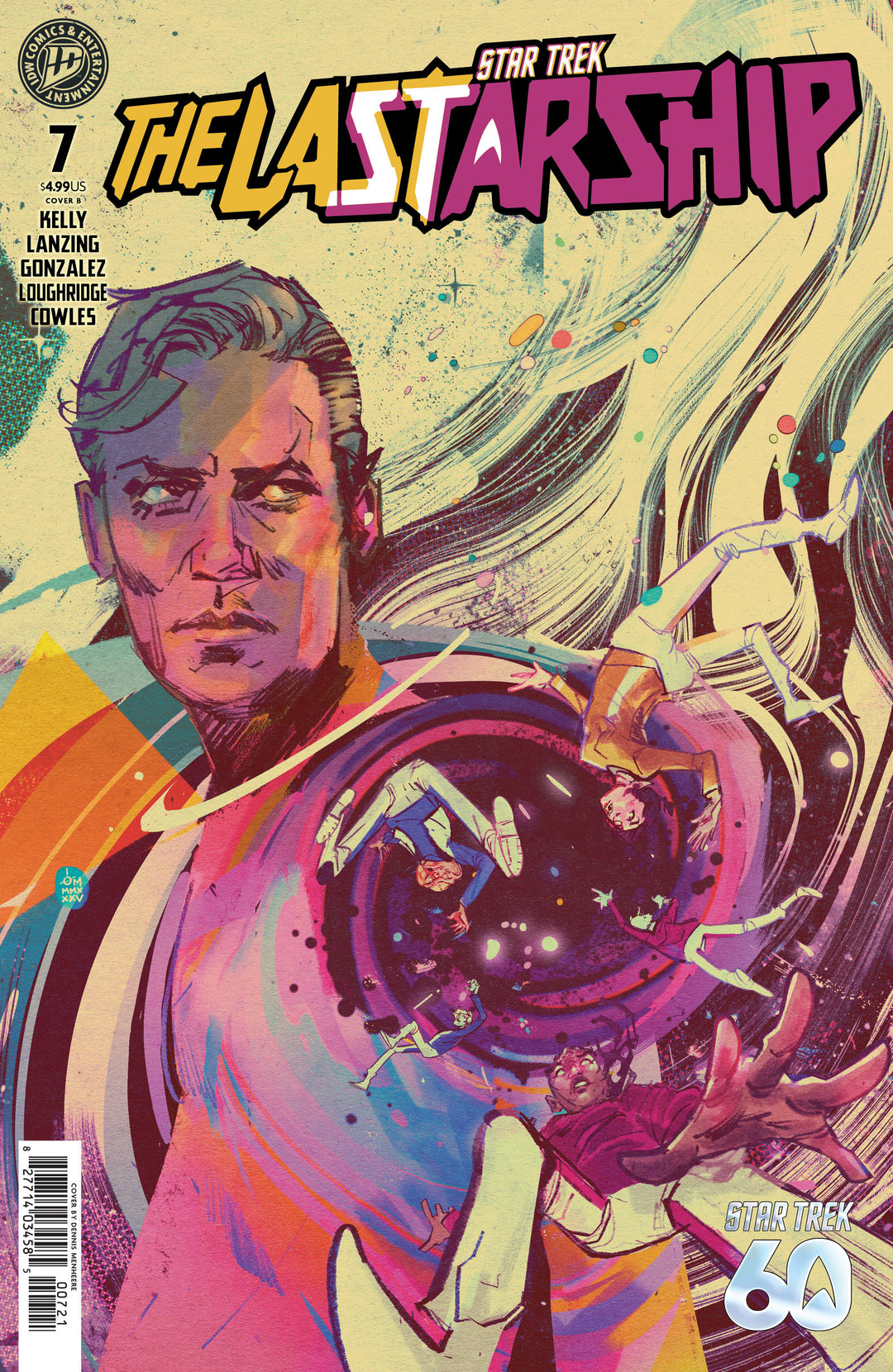 Star Trek The Last Starship #7 Variant B (Menheere)