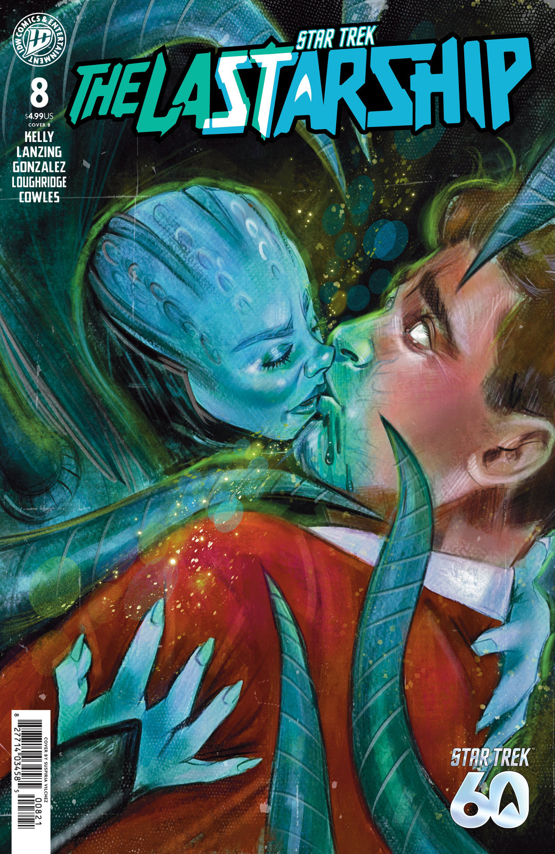 Star Trek The Last Starship #8 Variant B (Vilchez)