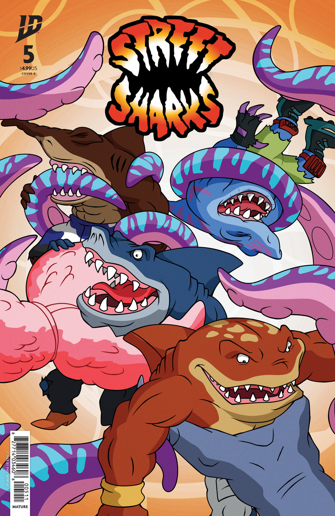 Street Sharks #5 Cover A (Murphy)