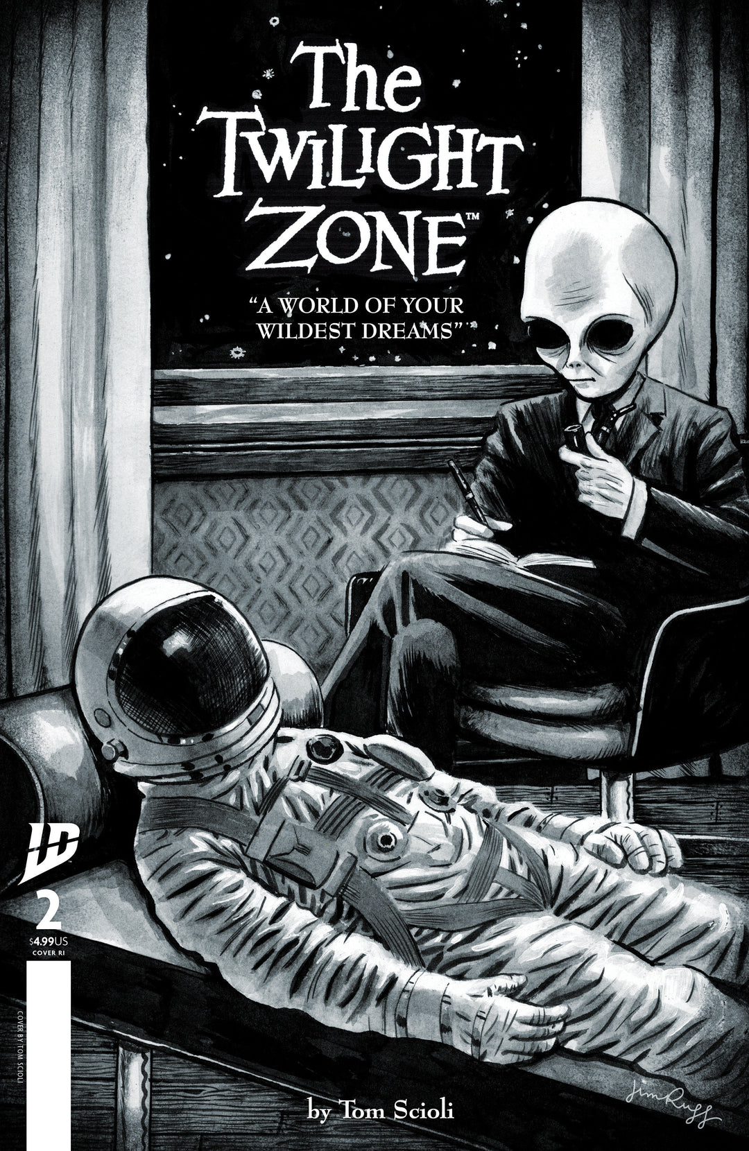 Twilight Zone #2 Variant C (1:15) (Rugg)