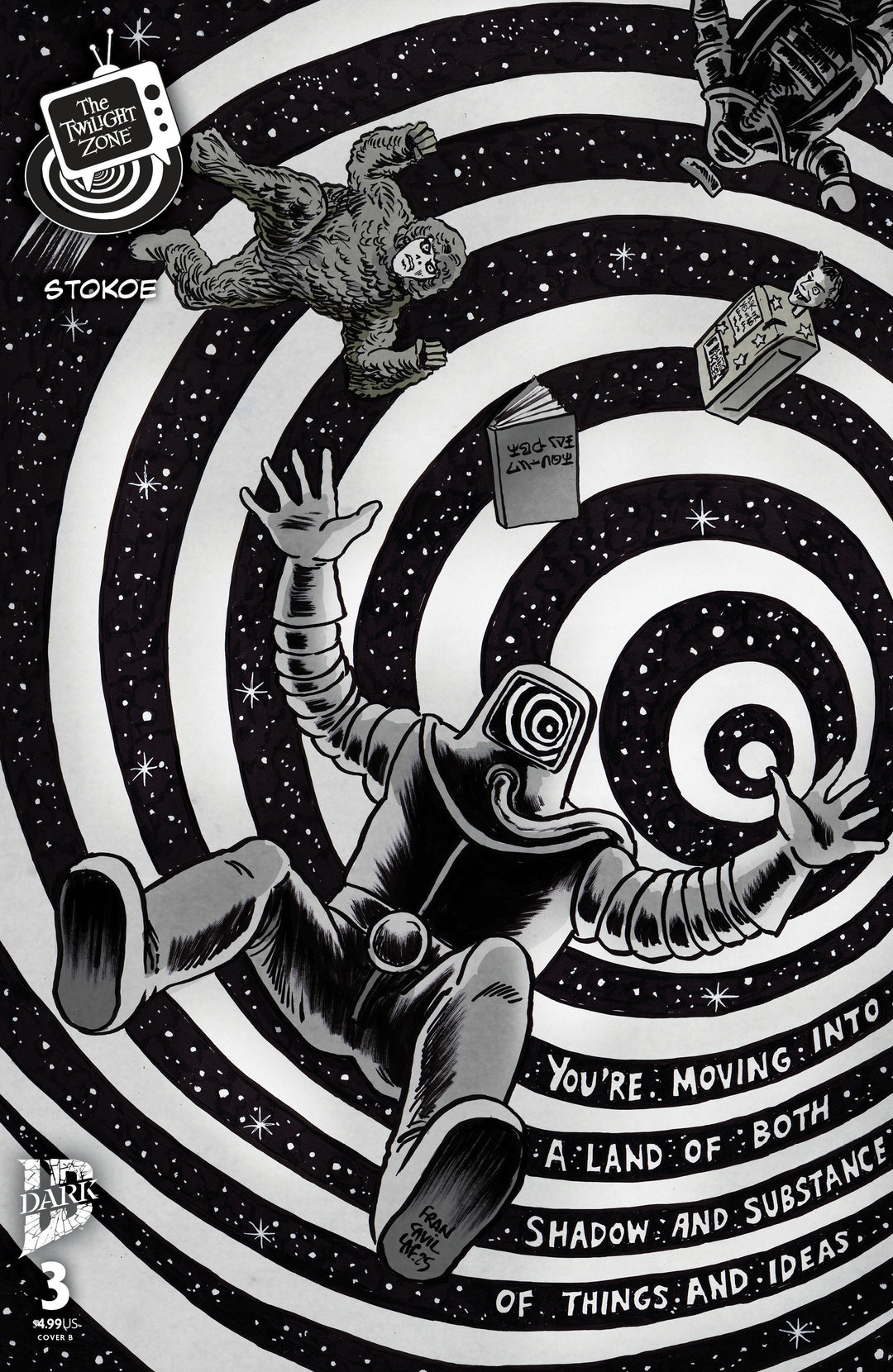 Twilight Zone (2025) #3 Variant B (Francavilla Connecting Cover)