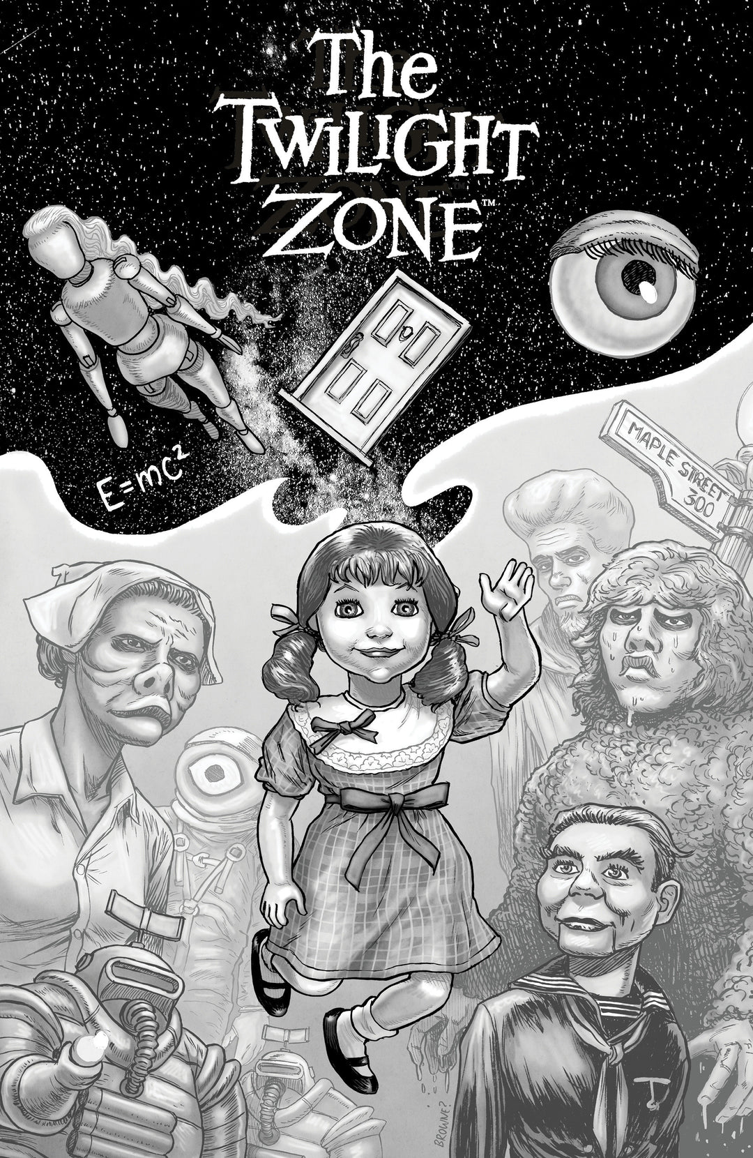 Twilight Zone (2025) #10 Variant C (1:10) (Browne)