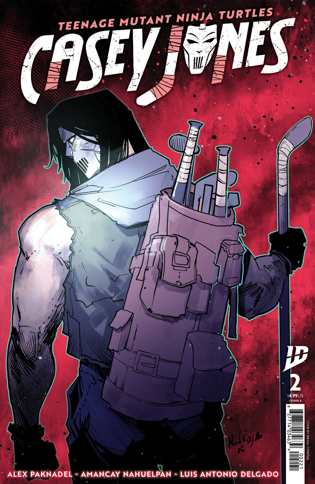 Teenage Mutant Ninja Turtles Casey Jones #2 Variant B (Cizmesija)