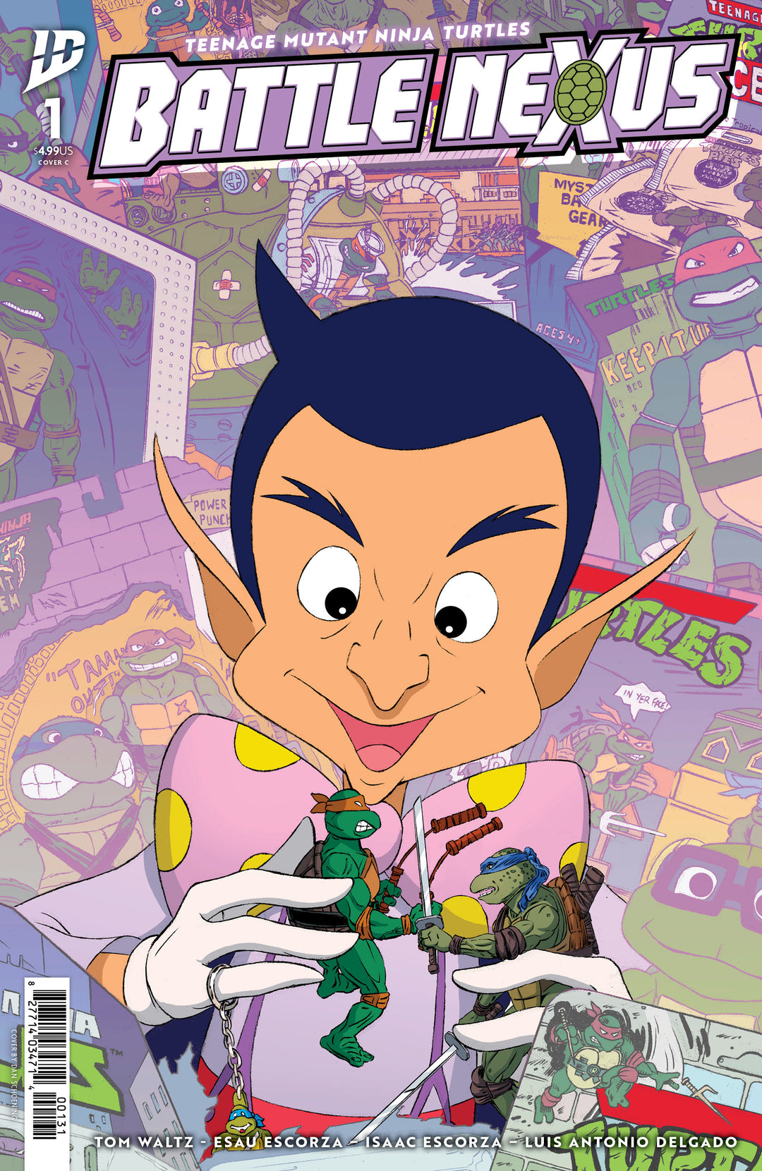 Teenage Mutant Ninja Turtles Battle Nexus #1 Variant C (Schoening)