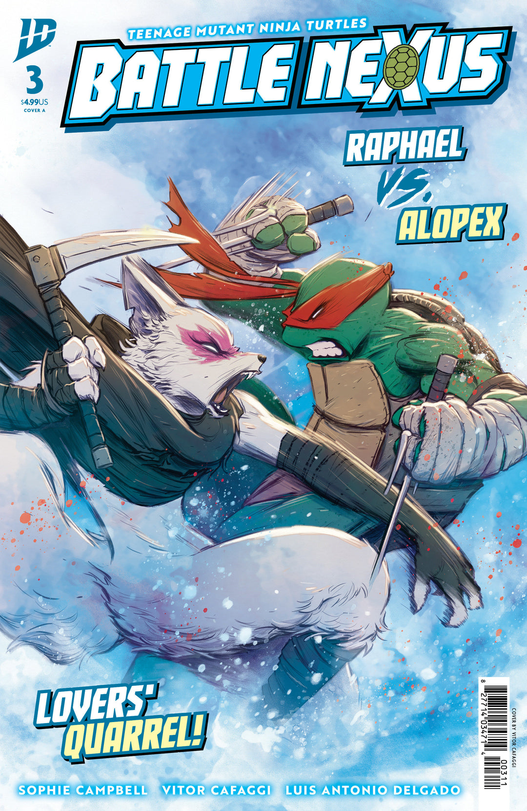 Teenage Mutant Ninja Turtles Battle Nexus #3 Cover A (Cafaggi)