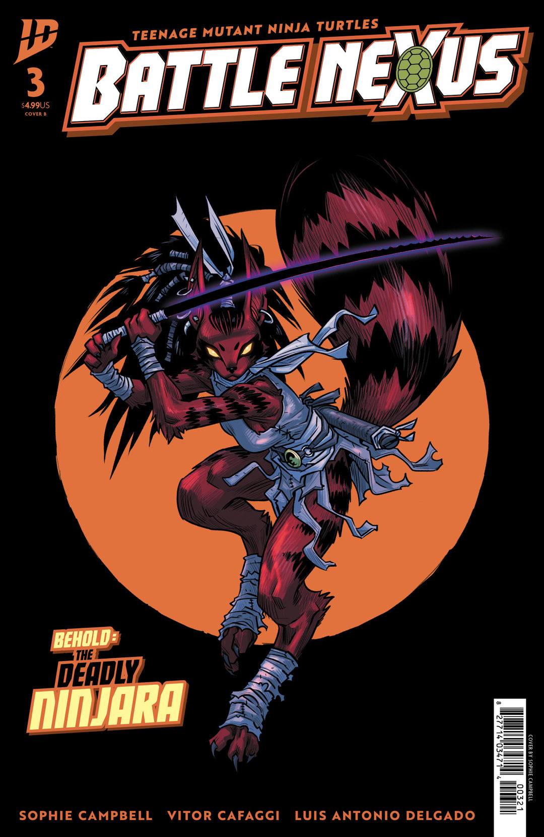 Teenage Mutant Ninja Turtles Battle Nexus #3 Variant B (Campbell)