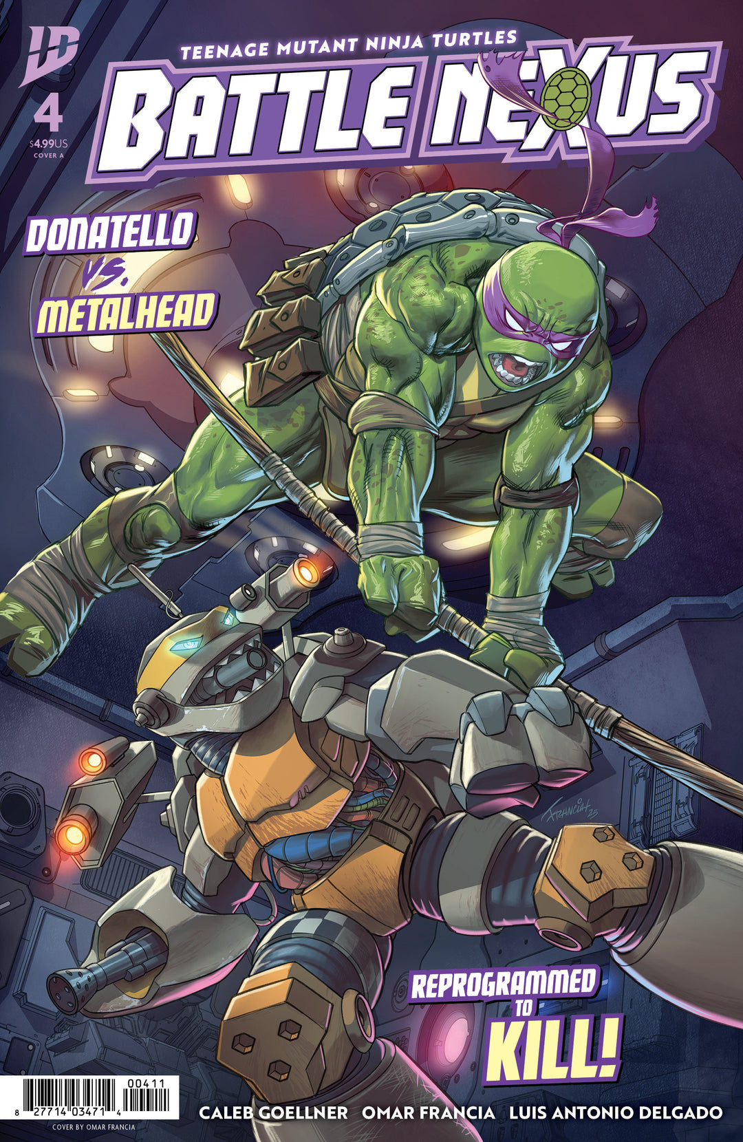 Teenage Mutant Ninja Turtles Battle Nexus #4 Cover A (Francia)