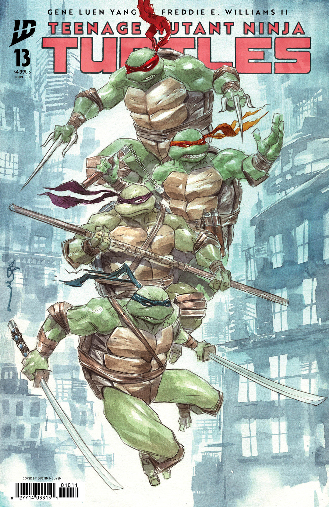 Teenage Mutant Ninja Turtles (2024) #13 Variant J (1:100) (Nguyen)