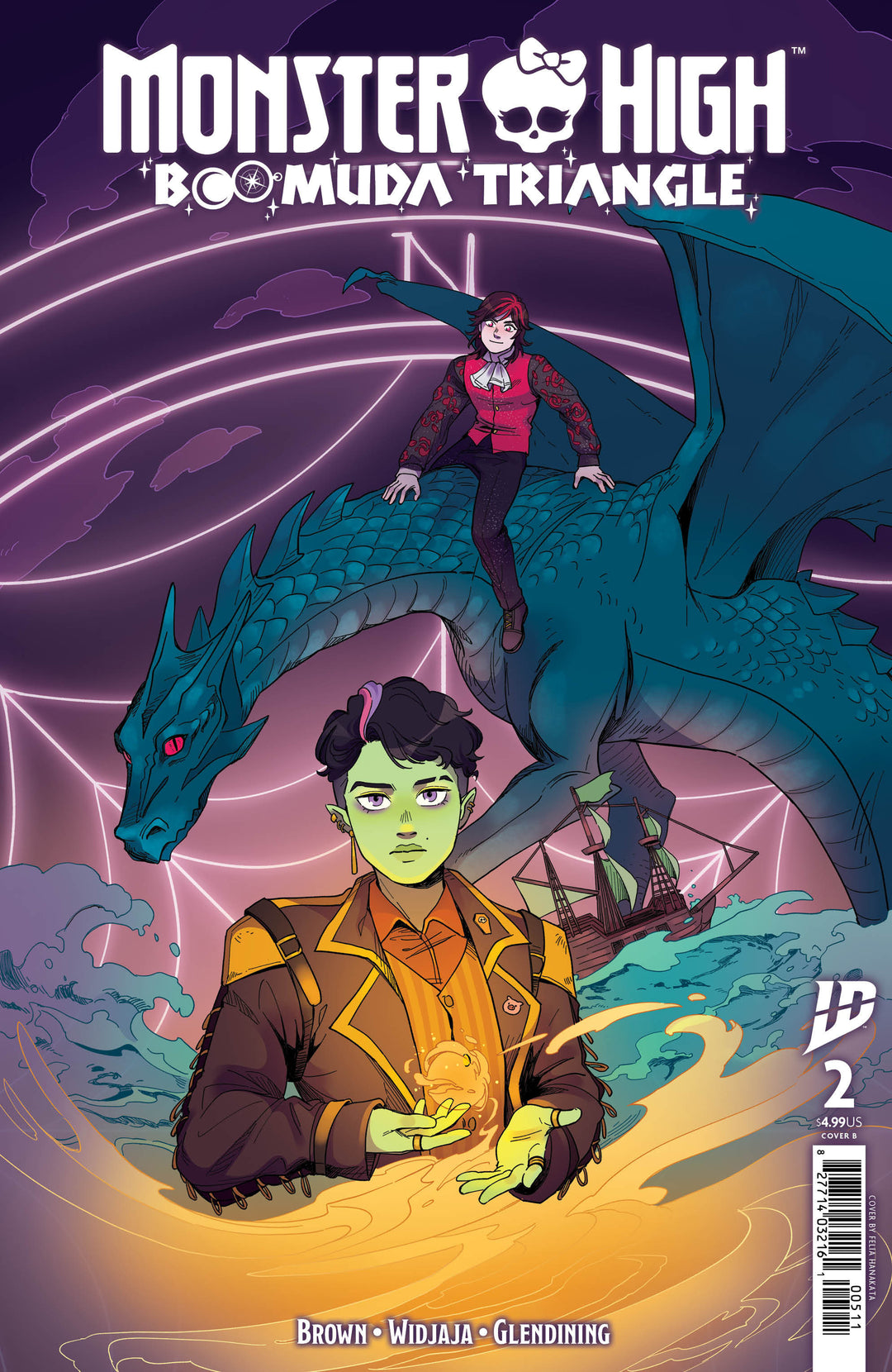 Monster High Boomuda Triangle #2 Variant B (Hanakata Connecting Variant)
