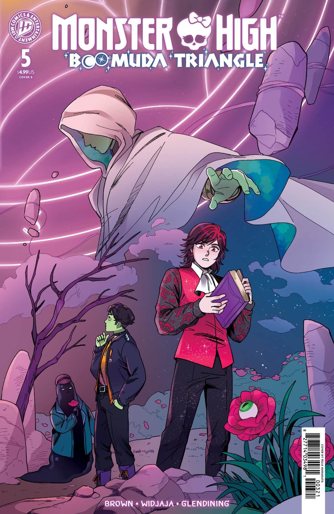 Monster High Boomuda Triangle #5 Variant B (Hanakata Connecting Variant)