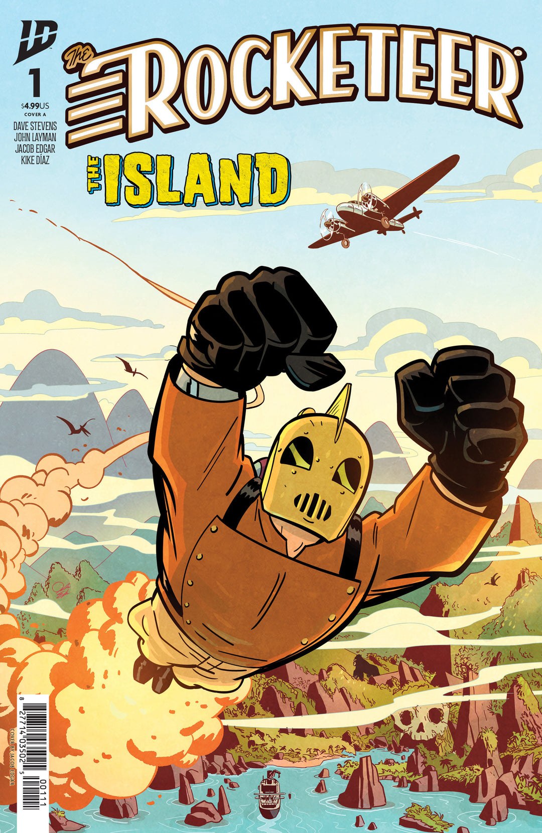 Rocketeer The Island #1 Cover A (Edgar)