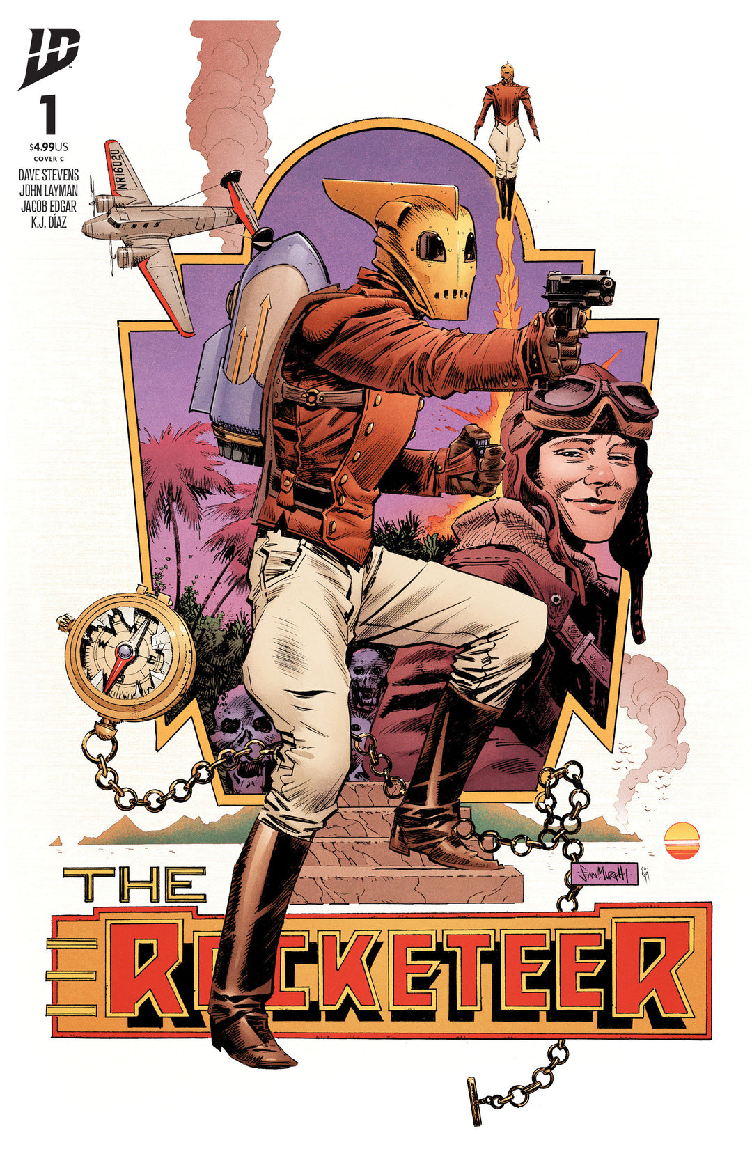 Rocketeer The Island #1 Variant C (Murphy)
