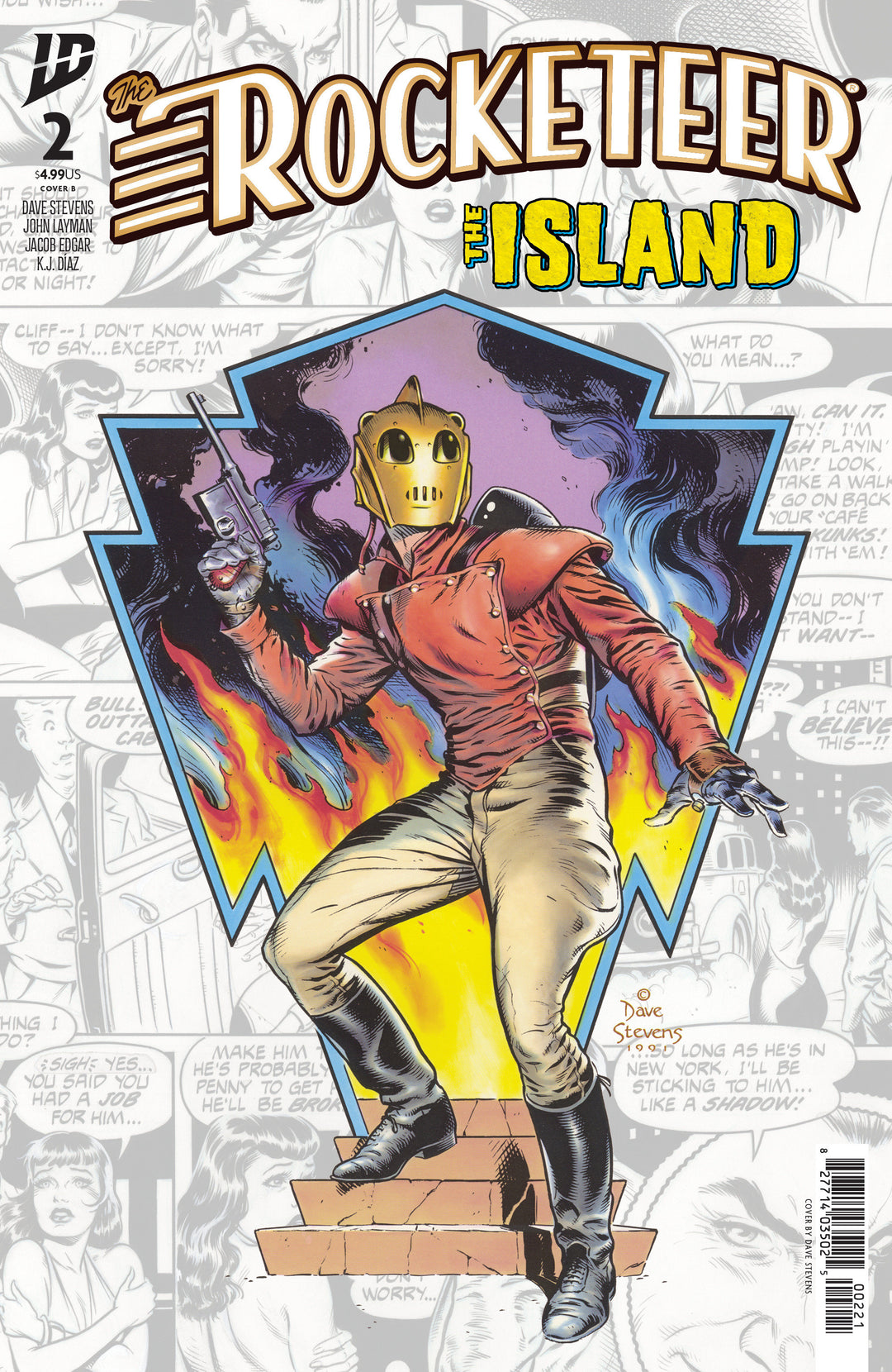 Rocketeer The Island #2 Variant B (Stevens)