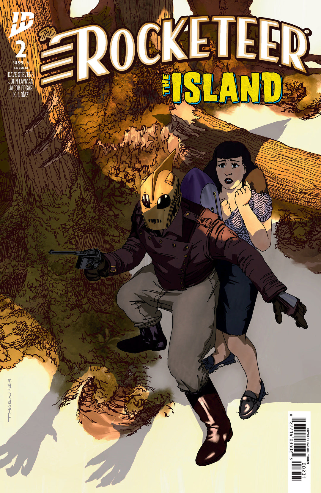 Rocketeer The Island #2 Variant C (1:10) (Thorn)