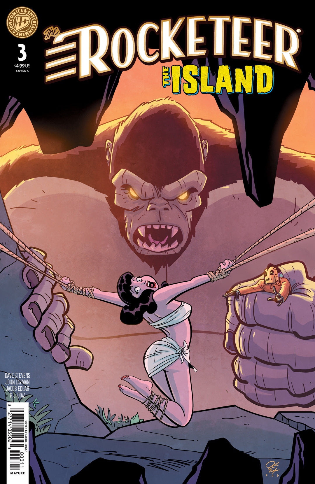 Rocketeer The Island #3 Cover A (Edgar)