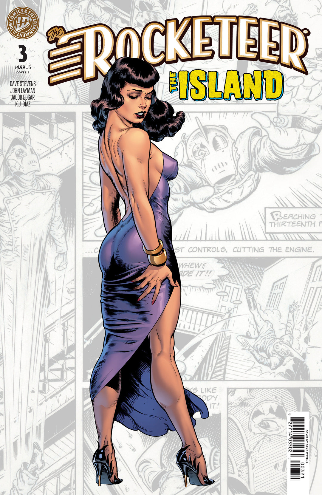 Rocketeer The Island #3 Variant B (Stevens)