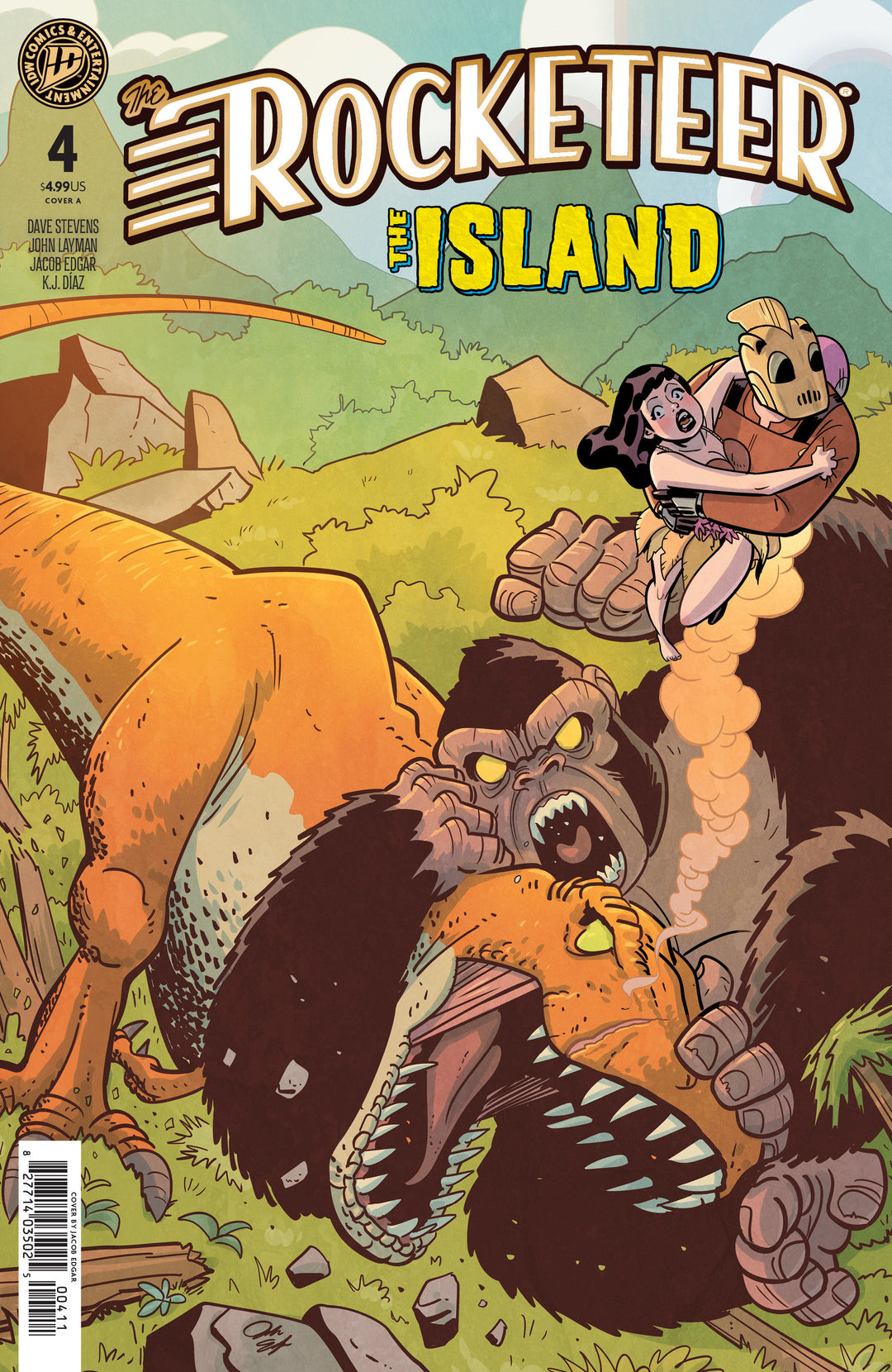 Rocketeer The Island #4 Cover A (Edgar)
