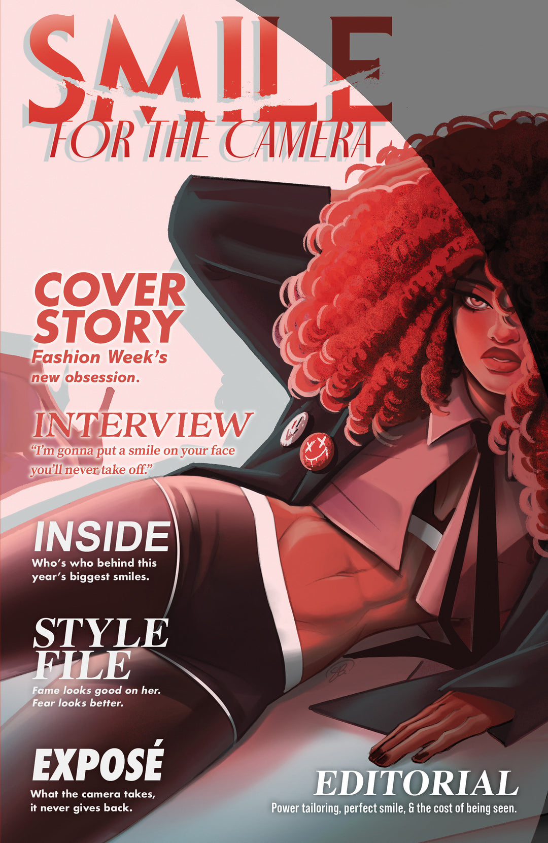 Smile For The Camera #4 Variant C (Boo Fashion Magazine Variant)