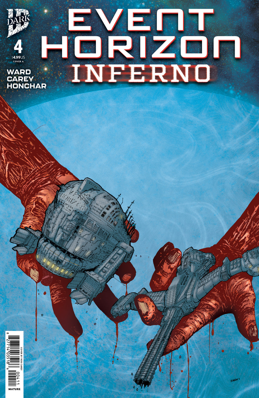 Event Horizon Inferno #4 Cover A (Carey)
