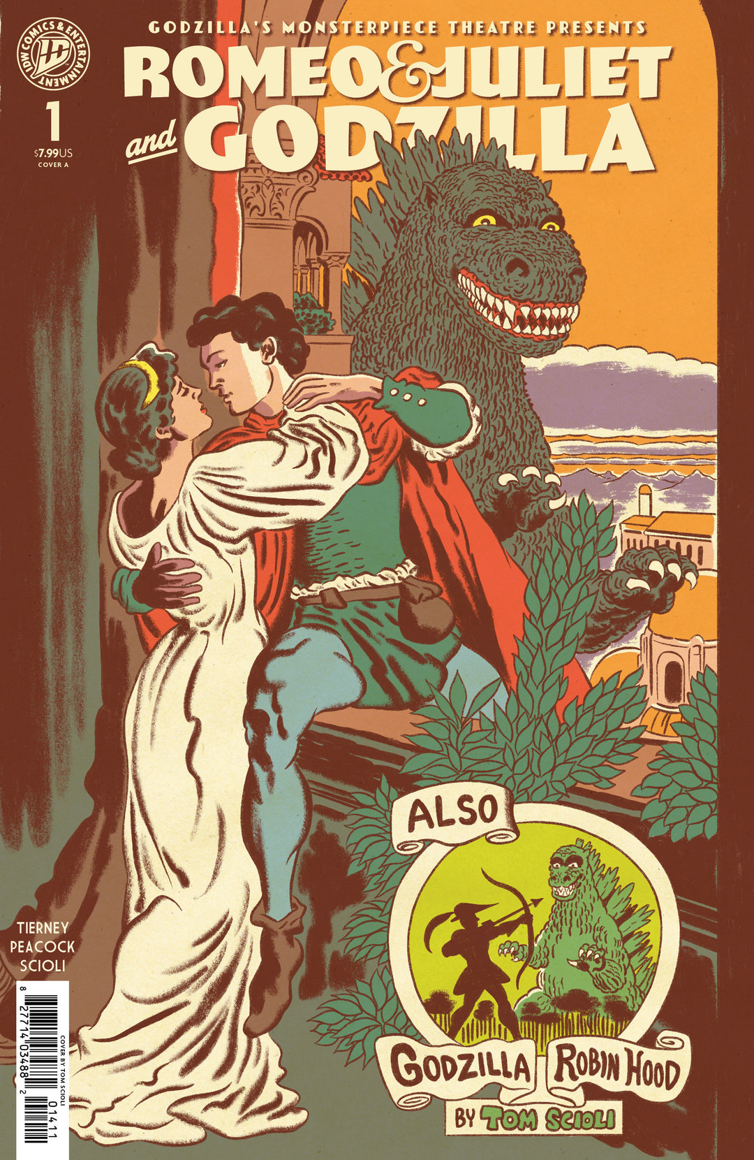 Godzilla’s Monsterpiece Theatre Presents Romeo & Juliet & Godzilla (One Shot) Cover A (Scioli)
