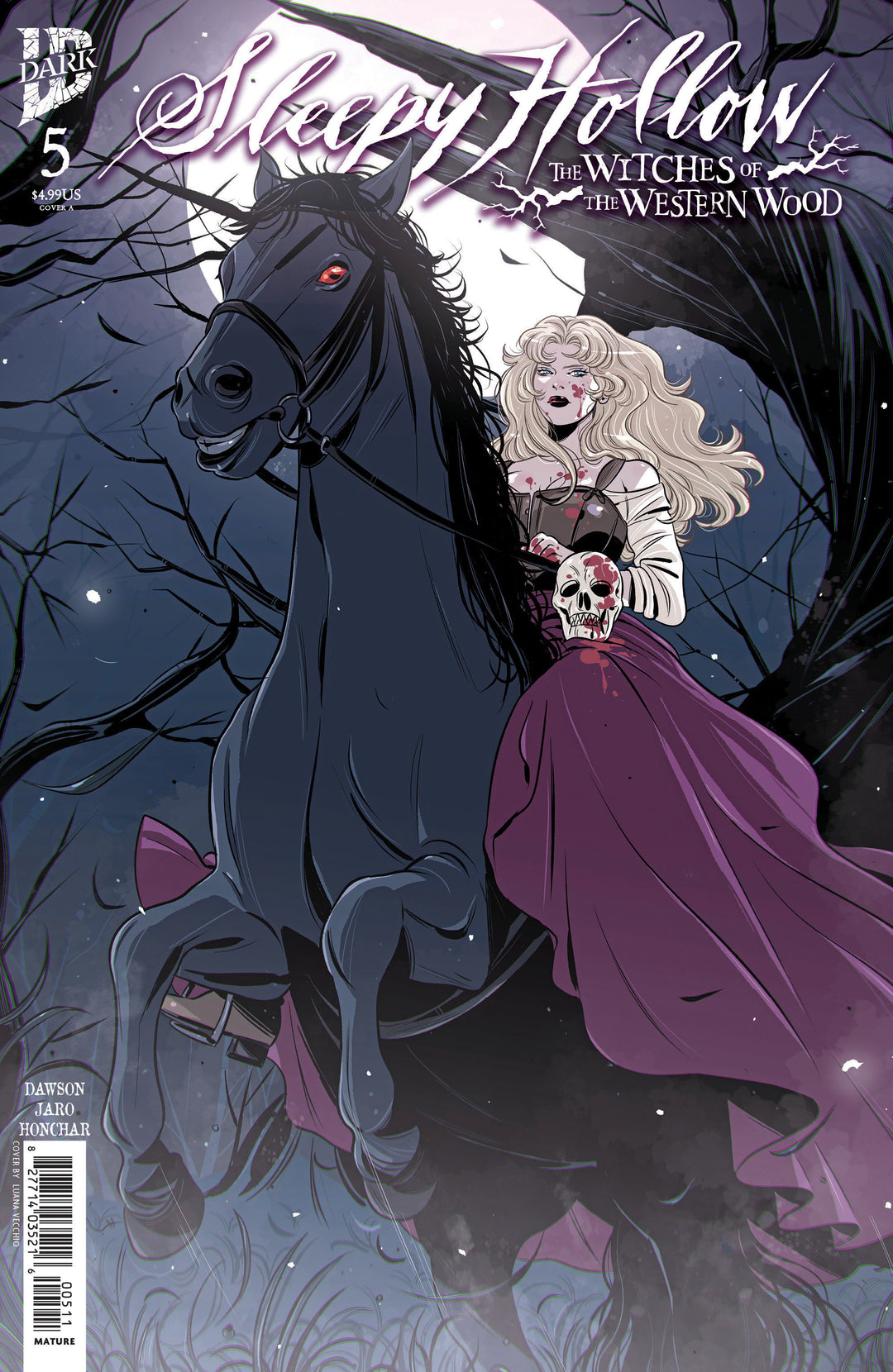 Sleepy Hollow The Witches Of The Western Wood #5 Cover A (Vecchio)