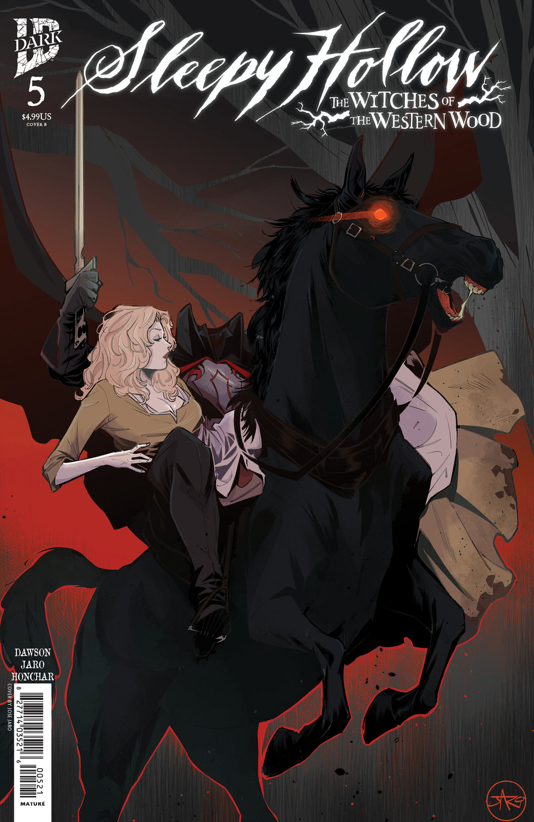 Sleepy Hollow The Witches Of The Western Wood #5 Variant B (Jaro)