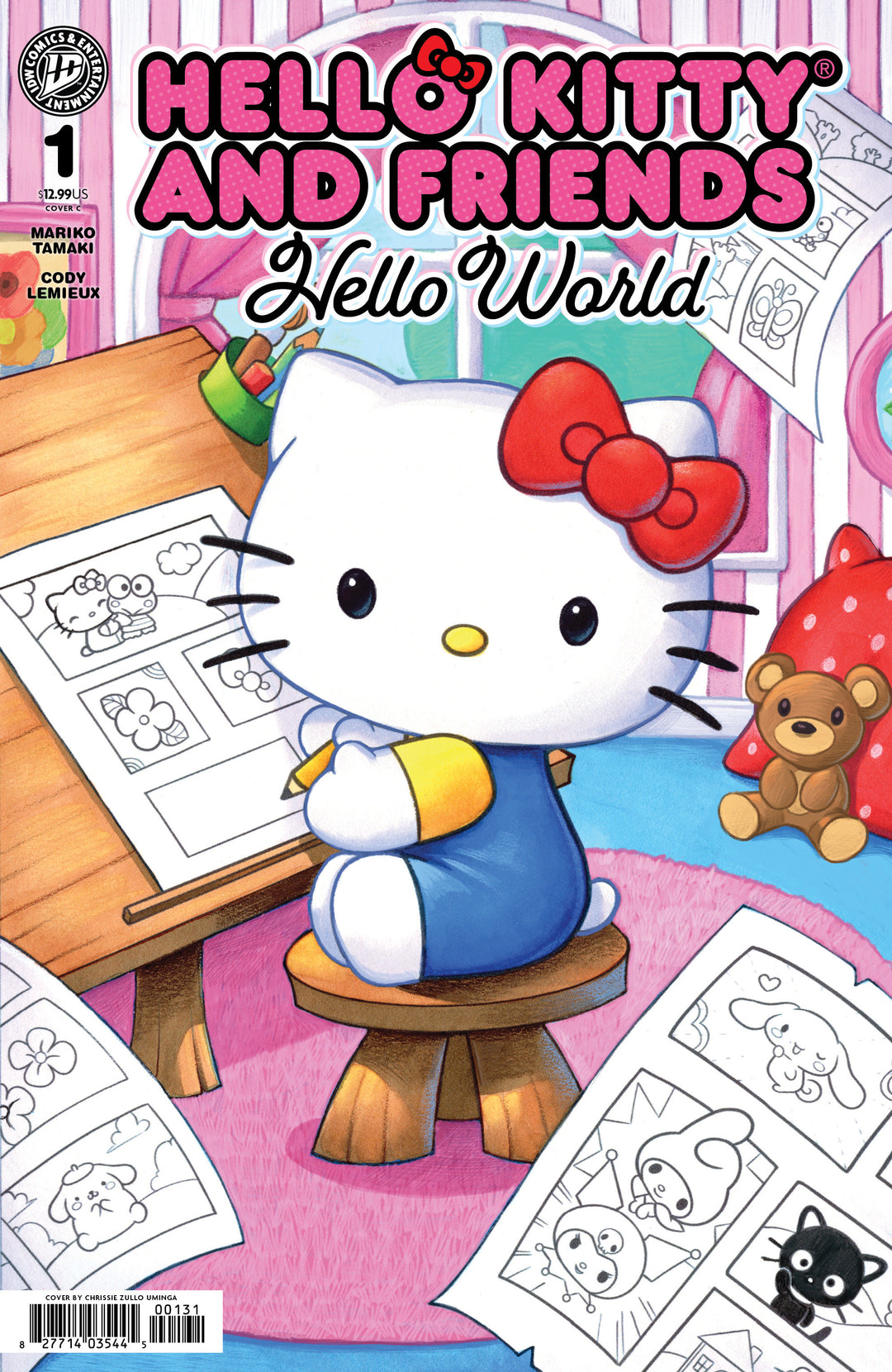 Hello Kitty And Friends Hello World #1 Variant C Foil (Zullo Uminga)