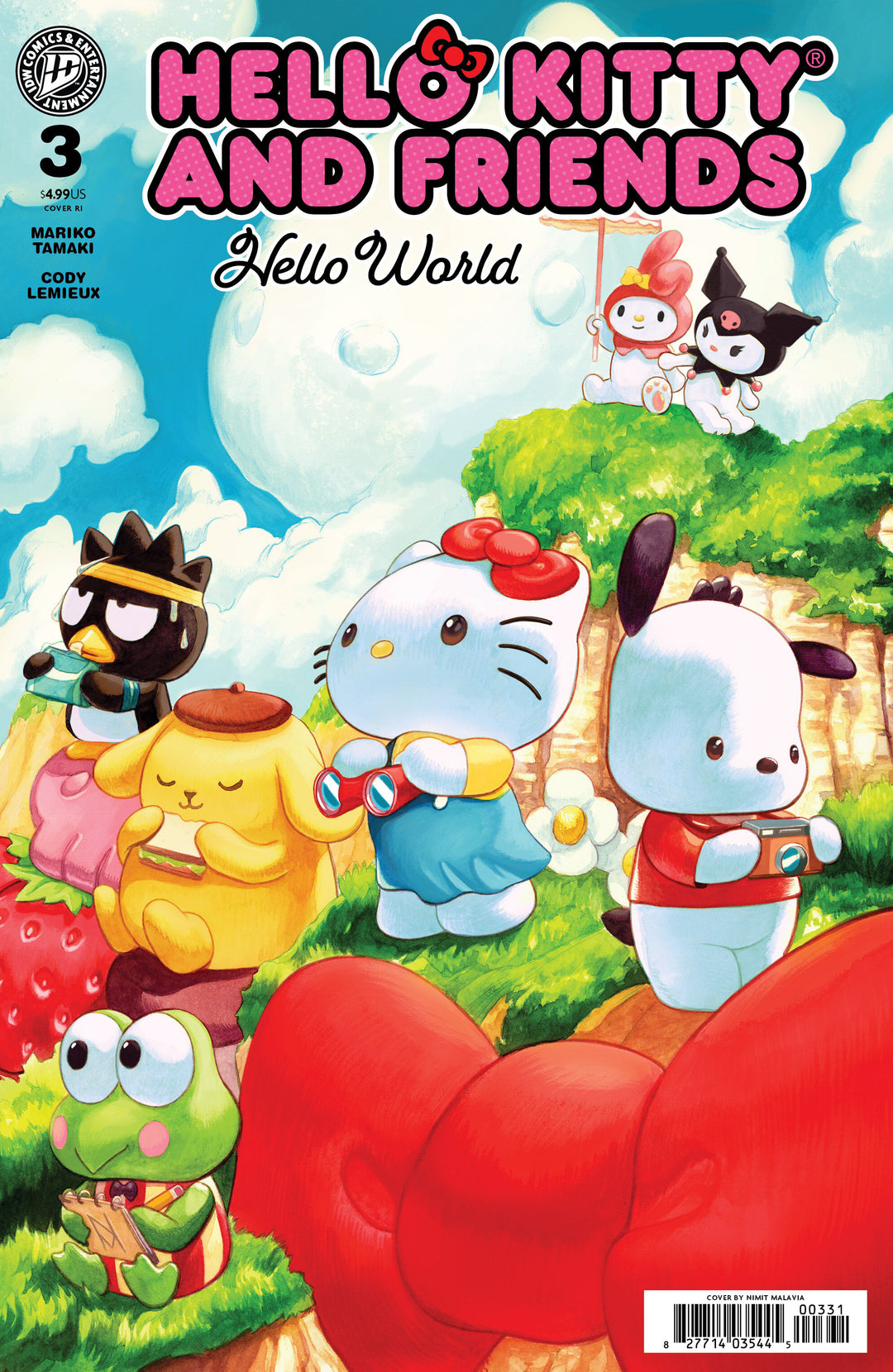 Hello Kitty And Friends Hello World! #3 (1:10) Malavia Variant