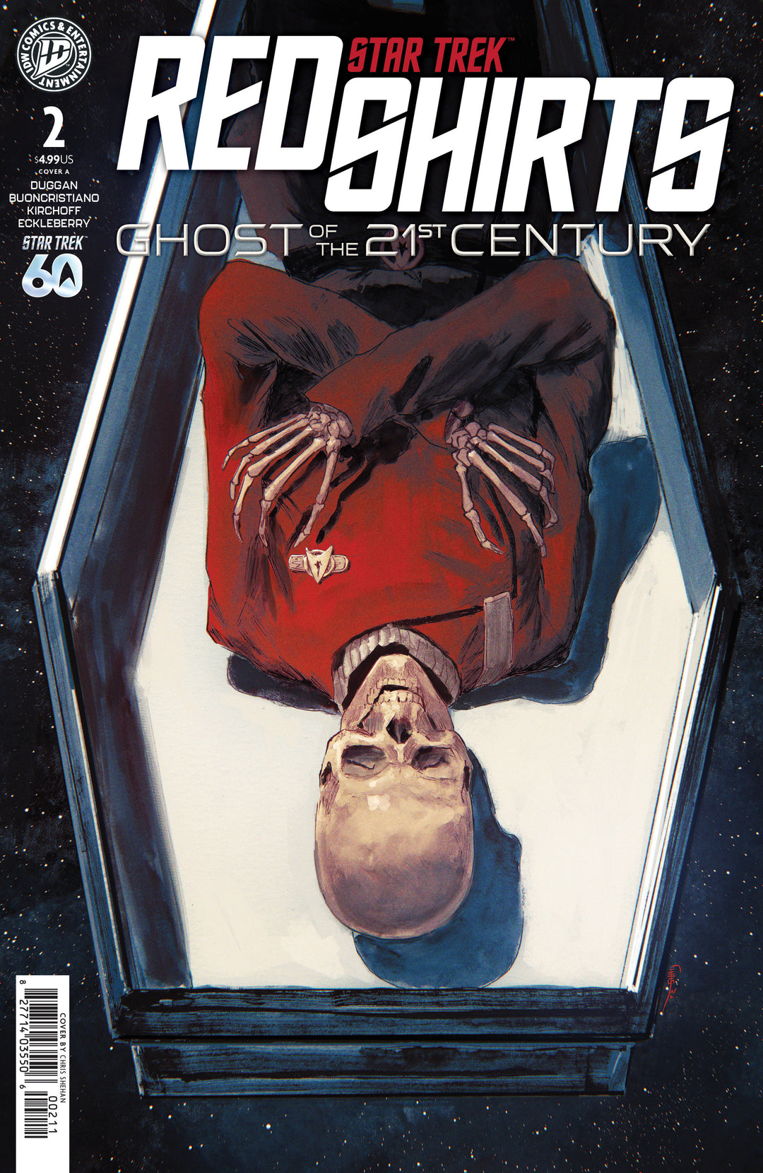 Star Trek Red Shirts Ghost Of The 21st Century #2 Cover A (Shehan)
