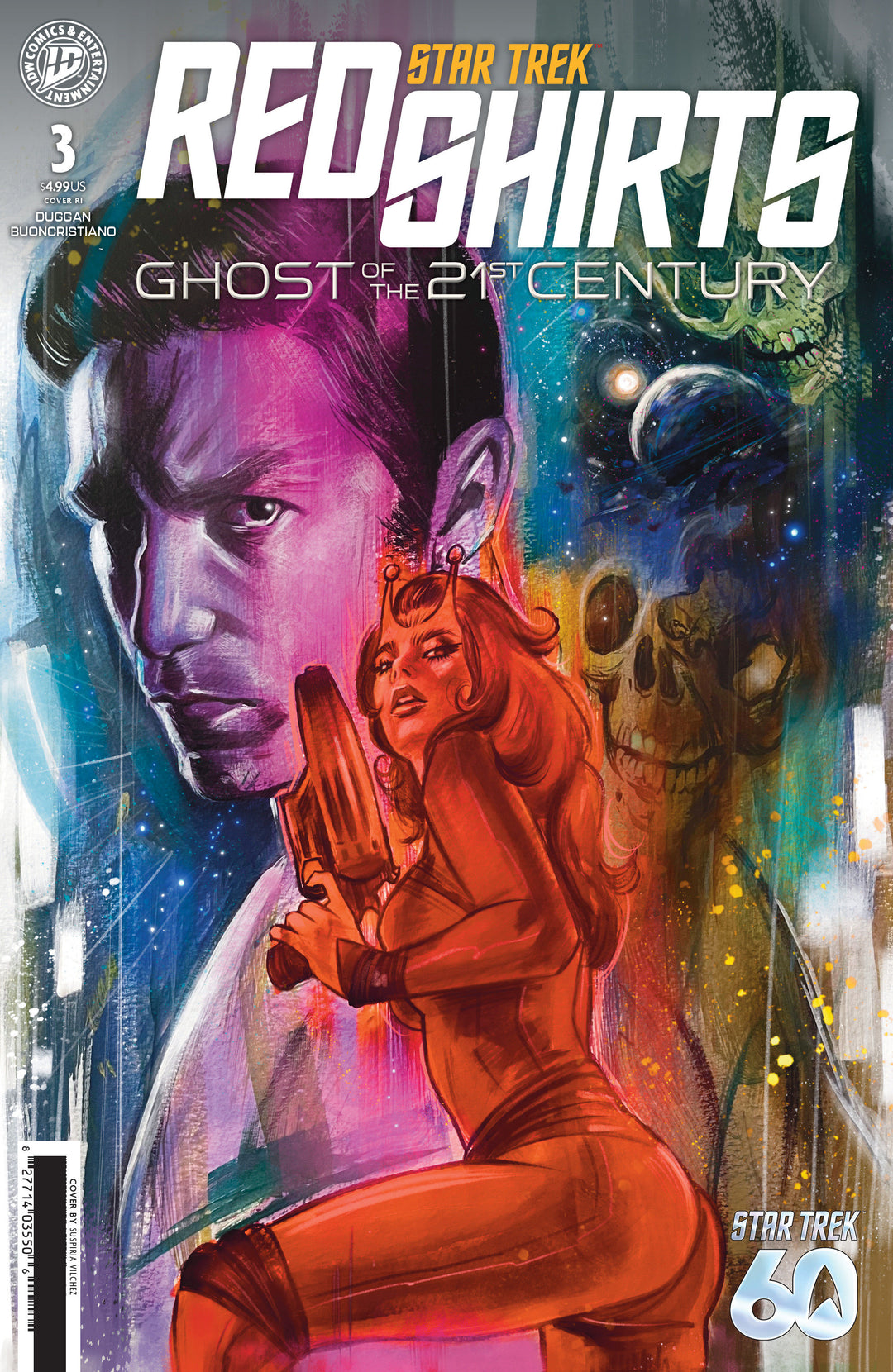 Star Trek: Red Shirts Ghost Of The 21st Century #3 (1:10) Vilchez Variant