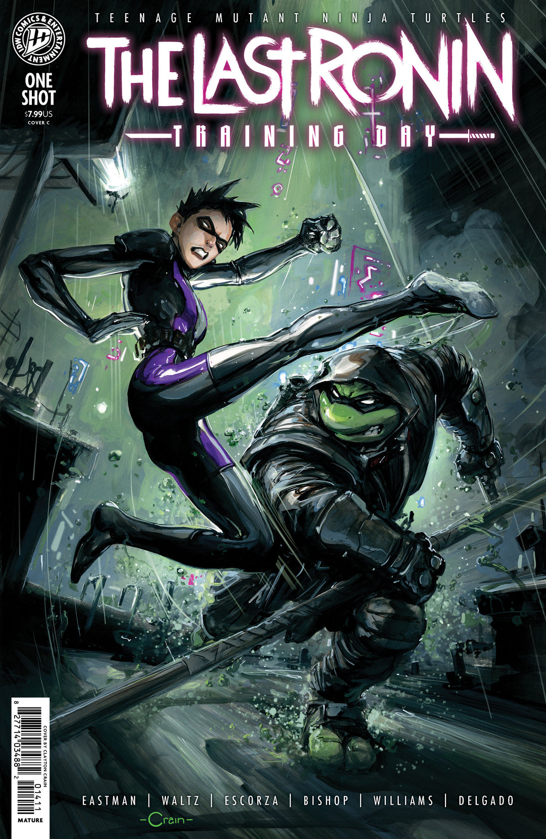 Teenage Mutant Ninja Turtles The Last Ronin Training Day (One Shot) Variant C (Crain)
