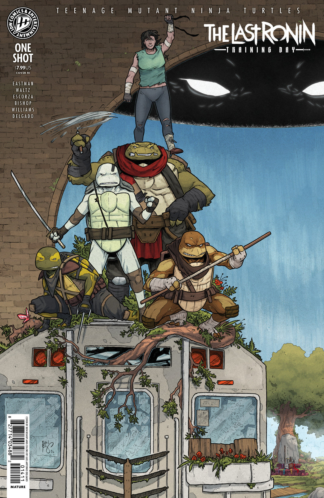 Teenage Mutant Ninja Turtles The Last Ronin Training Day (One Shot) Variant D (1:15) (Bishop)