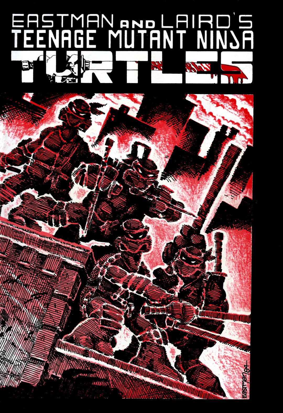 Teenage Mutant Ninja Turtles (1984) #1 Mirage Facsimile Cover A (Eastman & Laird)