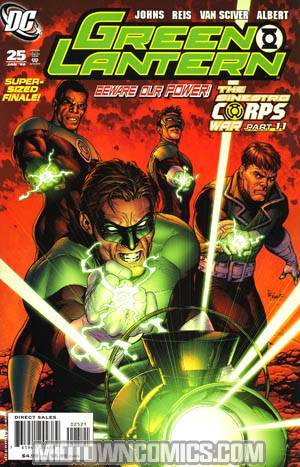 Green Lantern (2005) #25 [Sinestro Corps War - Part 11] Variant (1:10) Frank Edition <BINS>