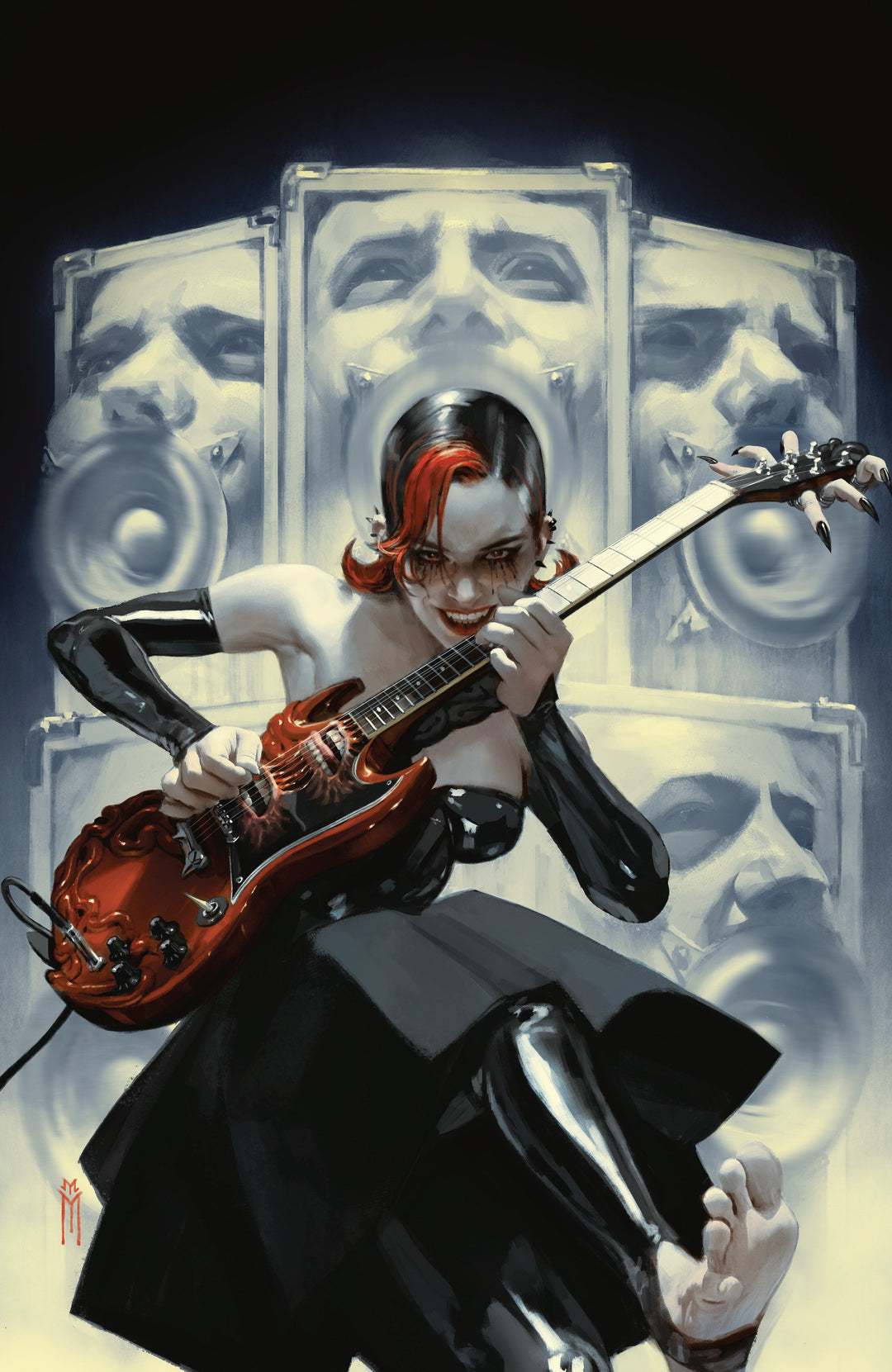 Hello Darkness #14 F (1:10) Variant Edition (Full Art, Mercado)