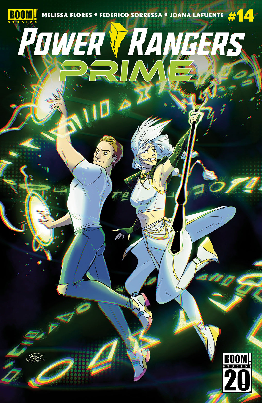 Power Rangers Prime #14 B Variant (Dressed, Huang)