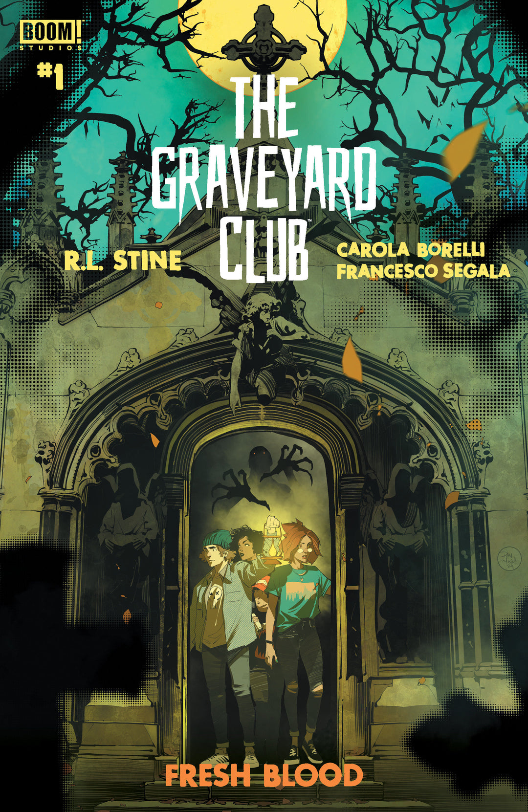 The Graveyard Club Fresh Blood #1 B Variant (Dressed, Mora)