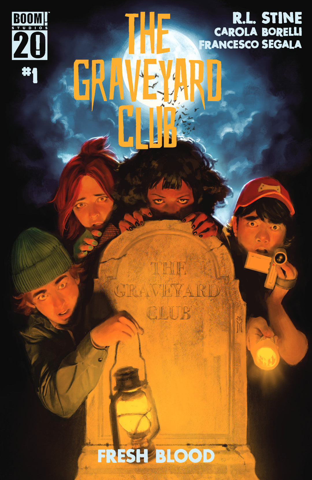 The Graveyard Club Fresh Blood #1 C Boom 20th Anniversary Variant (Dressed, Mercado)