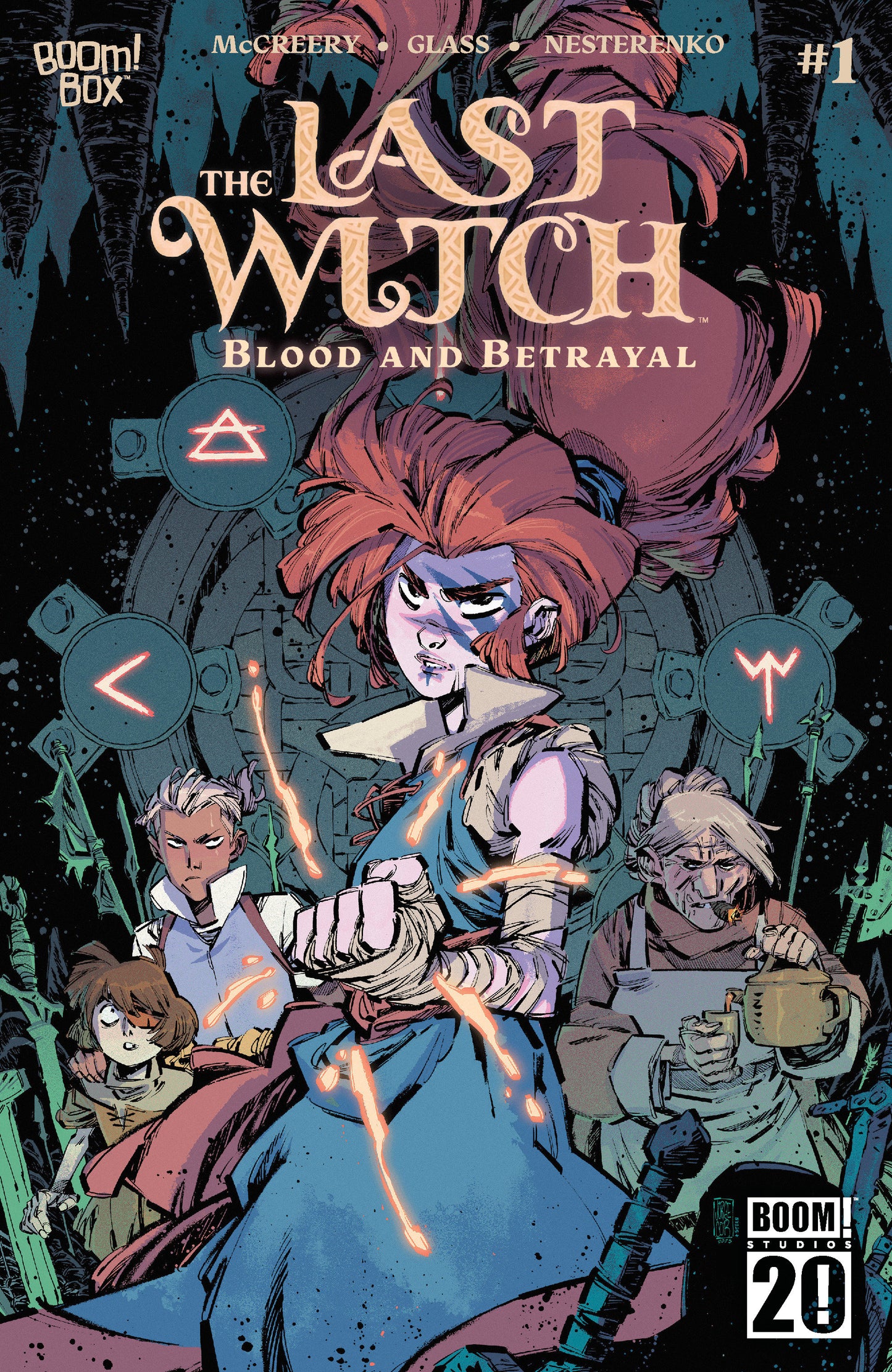 Last Witch Blood & Betrayal #1 B Variant (Dressed, Corona)