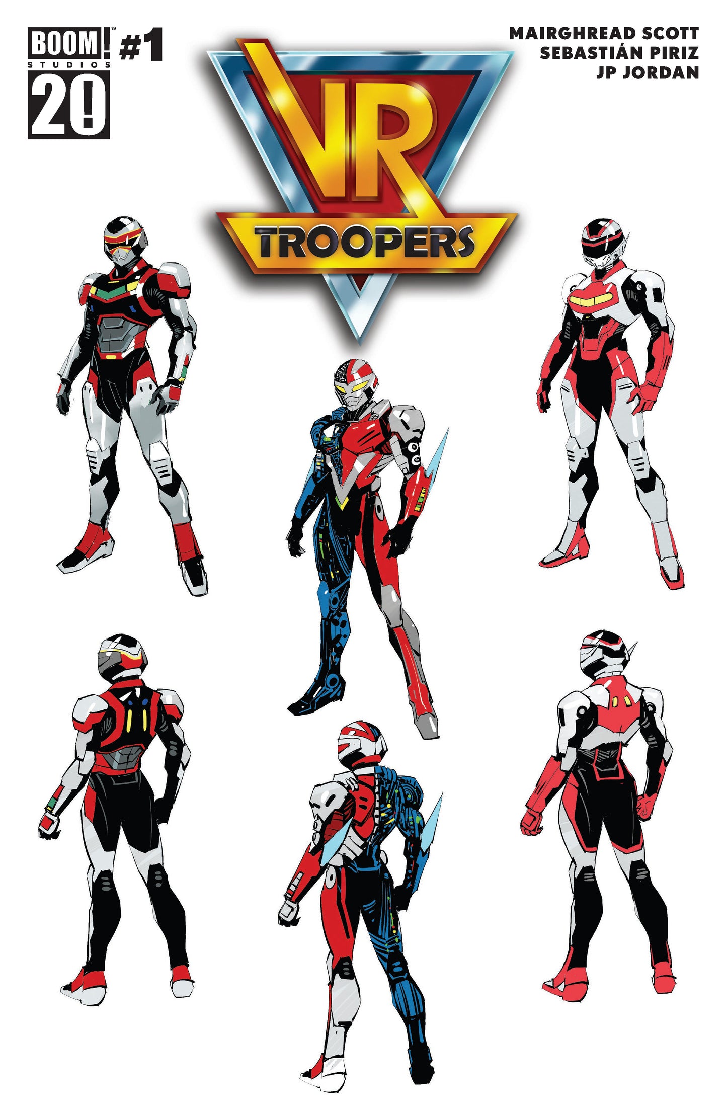 VR Troopers #1 ZB 2nd Print (Dressed, Mora)