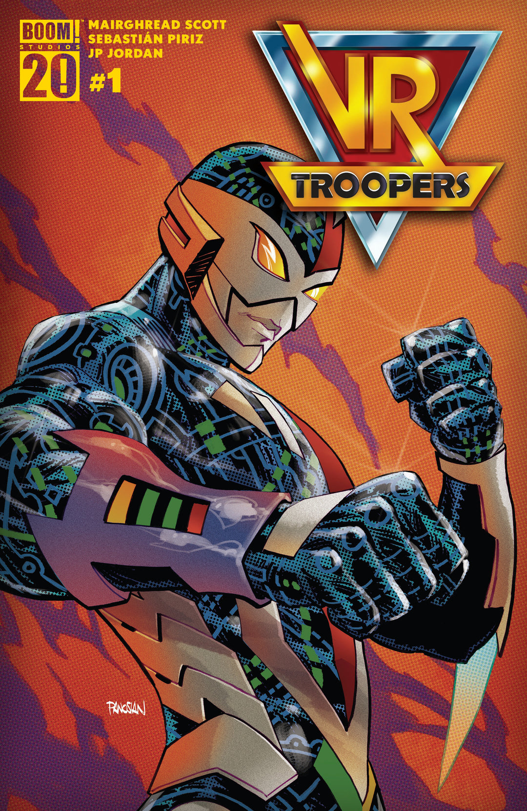 VR Troopers #1 C Boom 20th Anniversary Variant (Dressed, Panosian)
