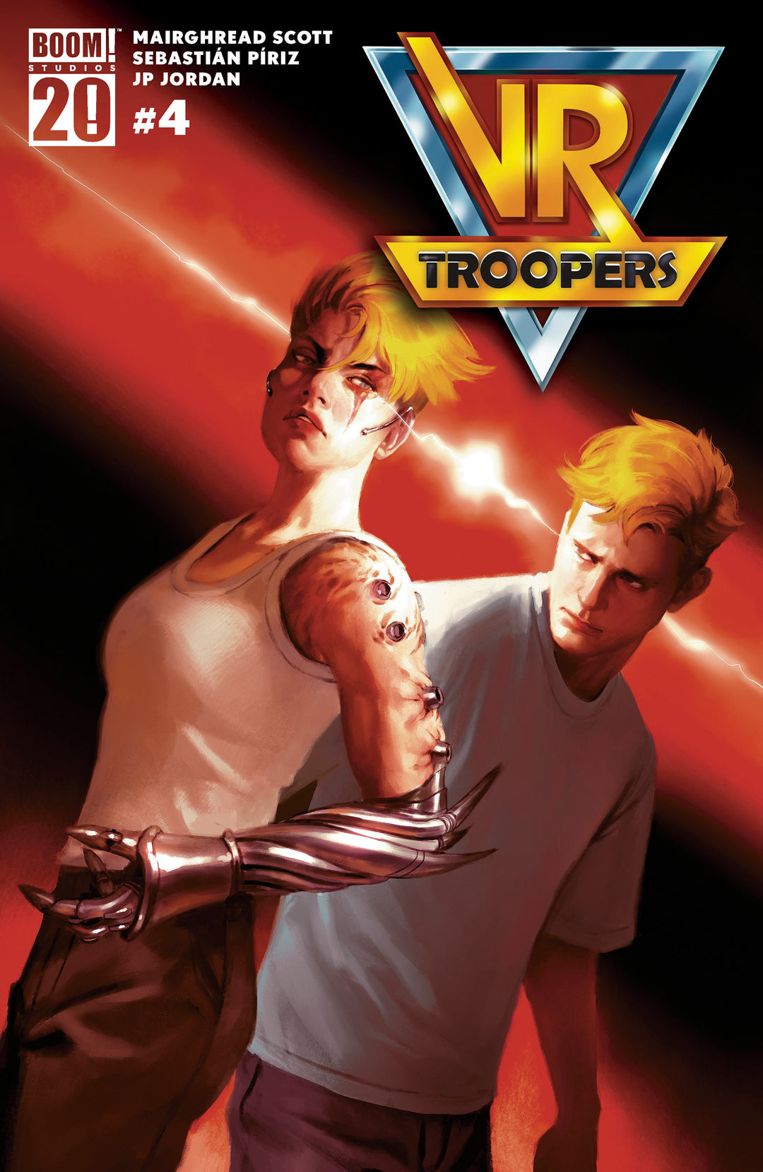 VR Troopers #4 B Variant (Dressed, Mercado)