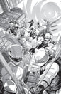 Mighty Morphin Power Rangers Teenage Mutant Ninja Turtles III #1 G (1:10) Variant Edition (Full Art, Zonno Inks)