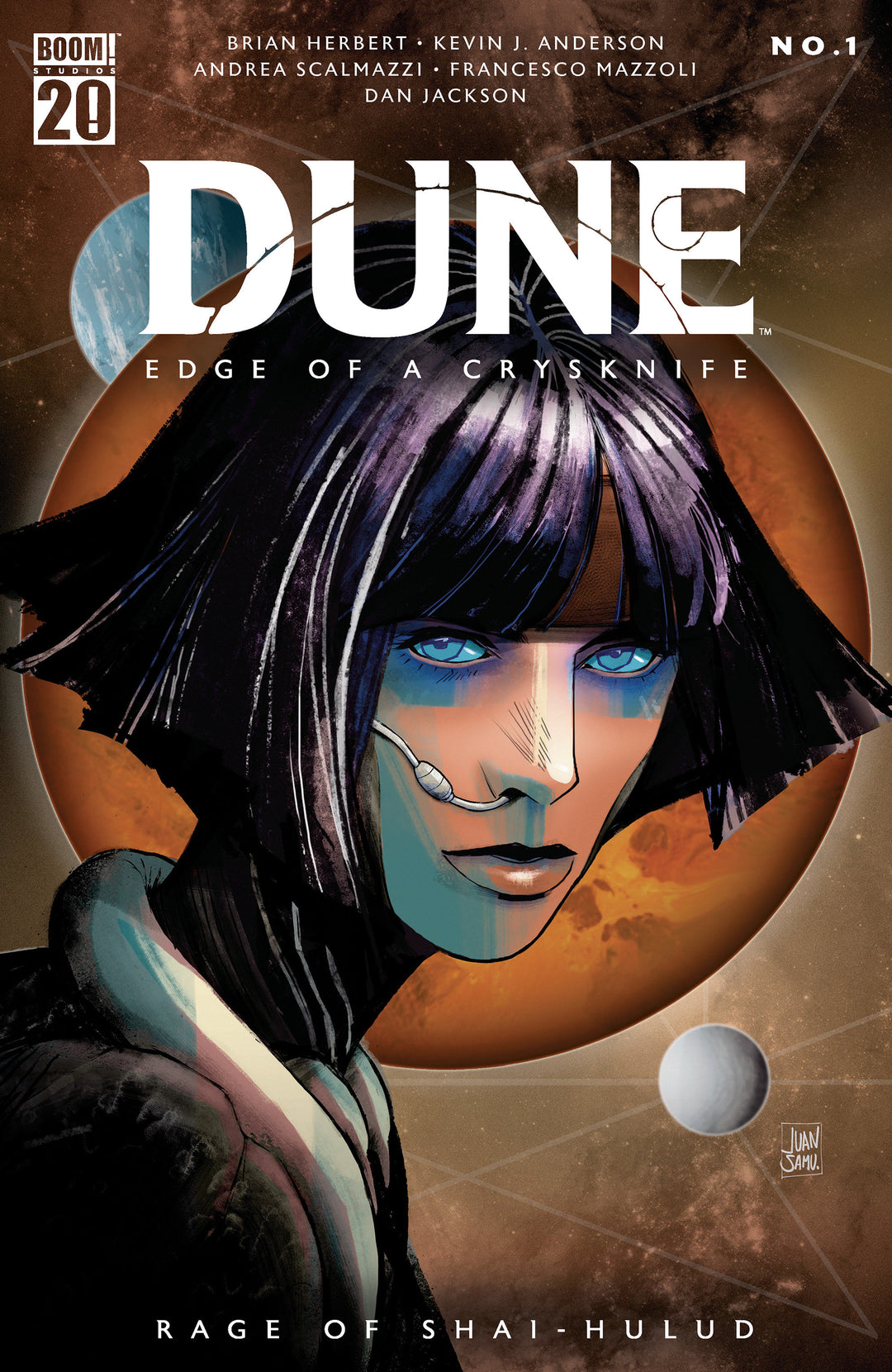 Dune Edge Of A Crysknife Rage Of Shai-Hulud #1 B Variant (Dressed, Samu)