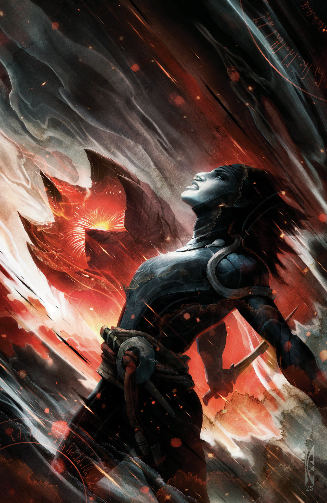Dune Edge Of A Crysknife Rage Of Shai-Hulud #1 E Unlockable Variant (Full Art, Swanland)