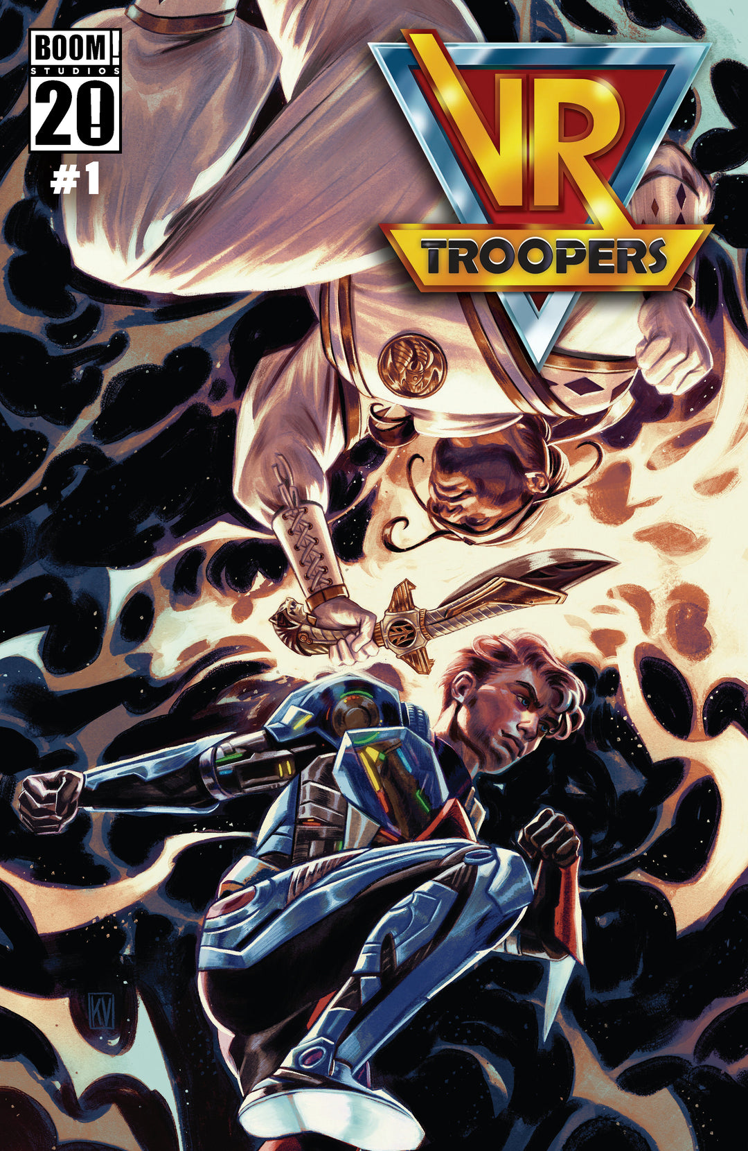 VR Troopers Power Rangers Flipbook Facsimile Edition #1 B (1:5) Variant Edition (Dressed, Valerio)